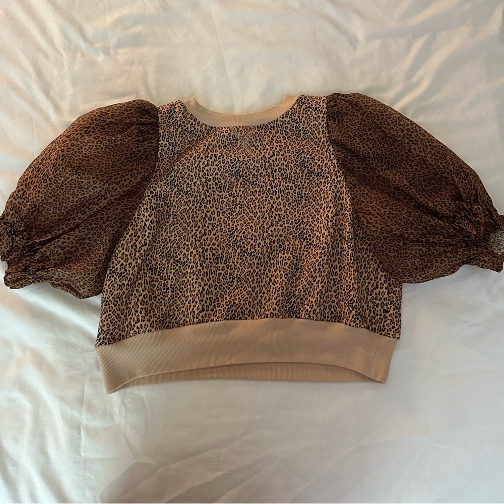 Selkie puff sleeve sweatshirt